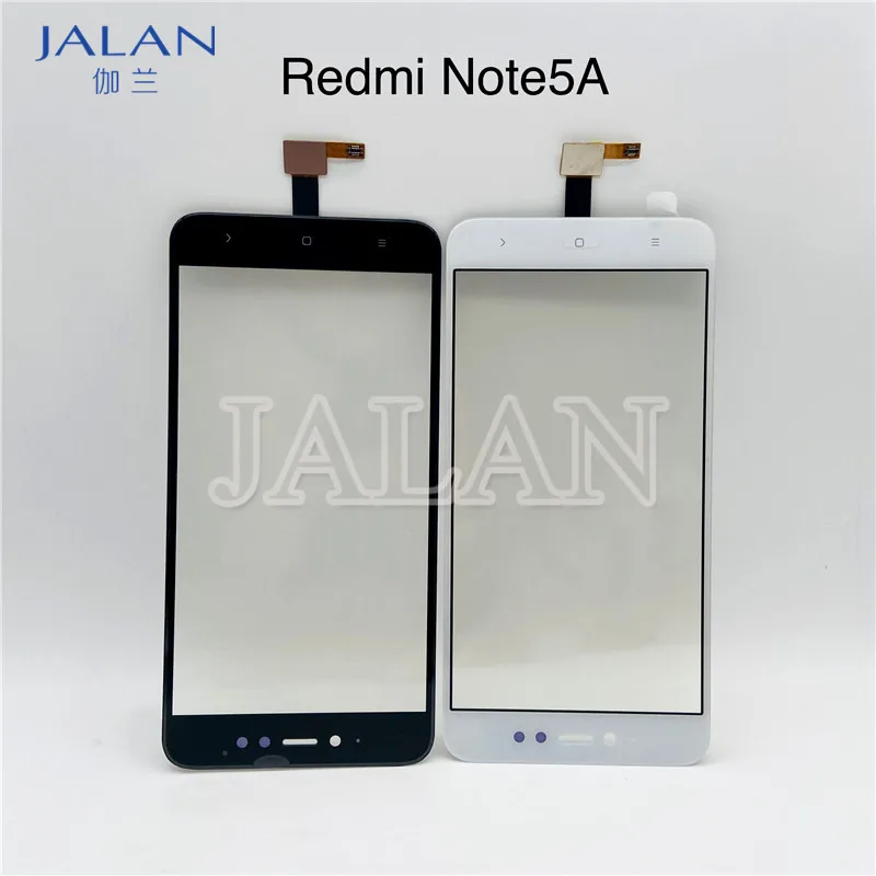 

5pcs Touch Glass Digitizer TP Replacement For Xiaomi Note 5A Prime LCD Display Touchscreen Panel Outer Glass Repair