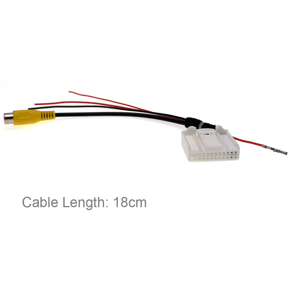 24-контактный Автомобильный Кабель-адаптер для камеры заднего вида парковки Toyota