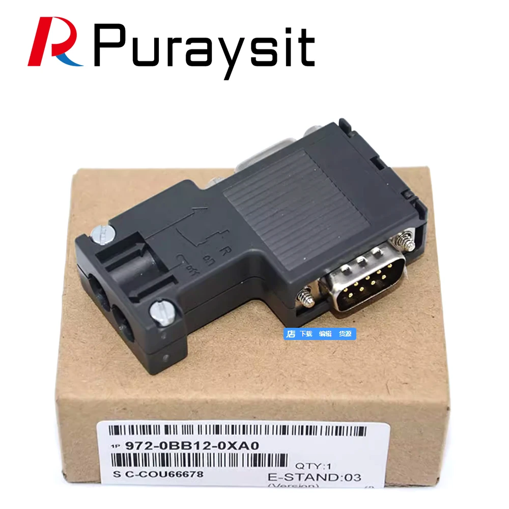 Коммуникационный разъем Puraysit DP вилка 485 шины Profibus 972-0BA12-0XA0 для Siemens