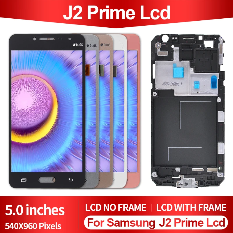 Новый J2 Prime дисплей для Samsung Galaxy G532 LCD M-G532F сенсорный экран дигитайзер в сборе