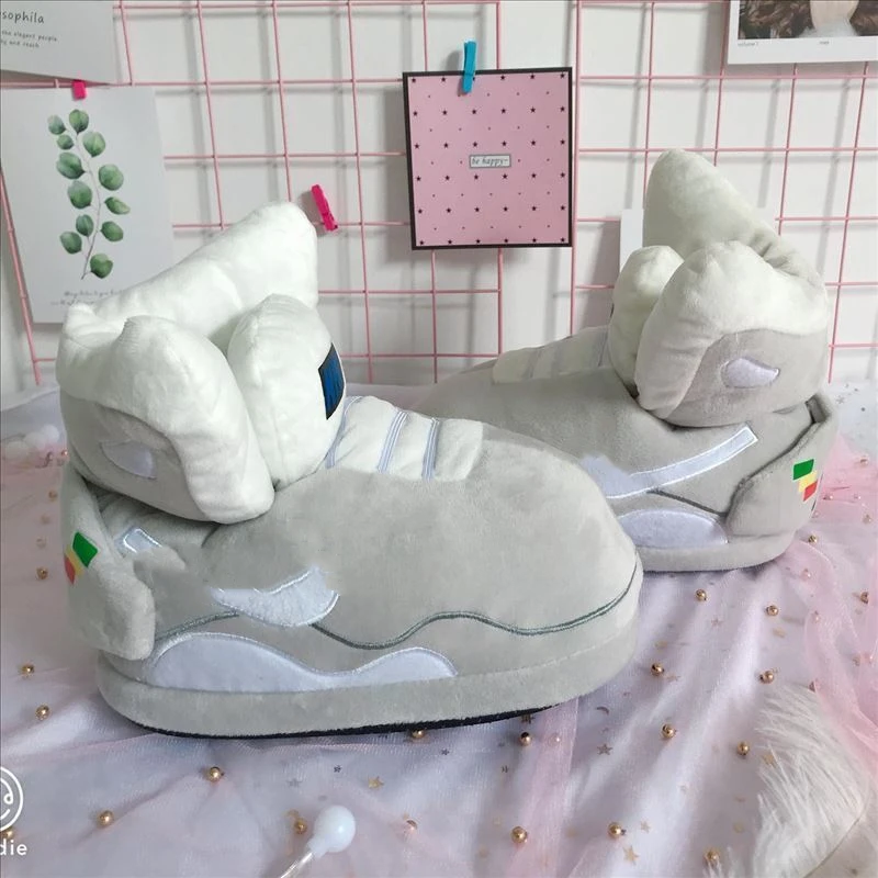 

Cartoon Cute Pig Women's Soft Fluffy Winter Women Warm Indoor Slippers Woman Comfort Casual House Slippers Fur Slides for Women