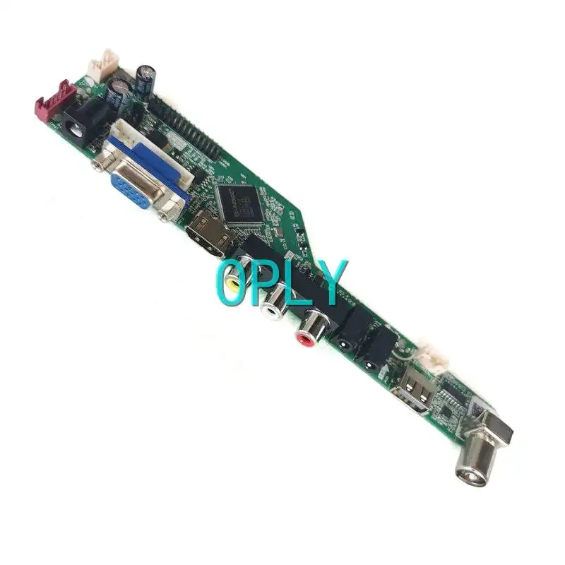 Плата контроллера ЖК-экрана для ноутбука LTN160AT01 LTN160AT02, 1366*768, комплект «сделай сам», VGA HDMI-совместимый AV USB LVDS 30 Pin 16 "1CCFL