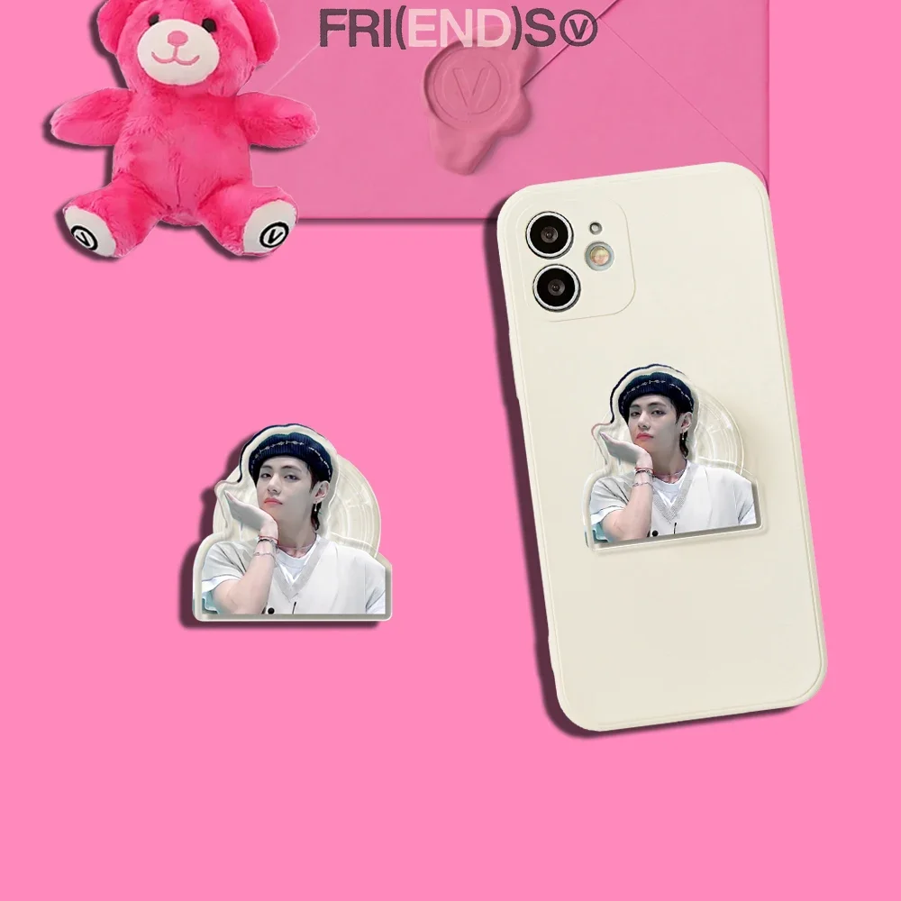 Акриловый держатель для мобильного телефона Kpop кольцевая подставка FRIENDS V альбом
