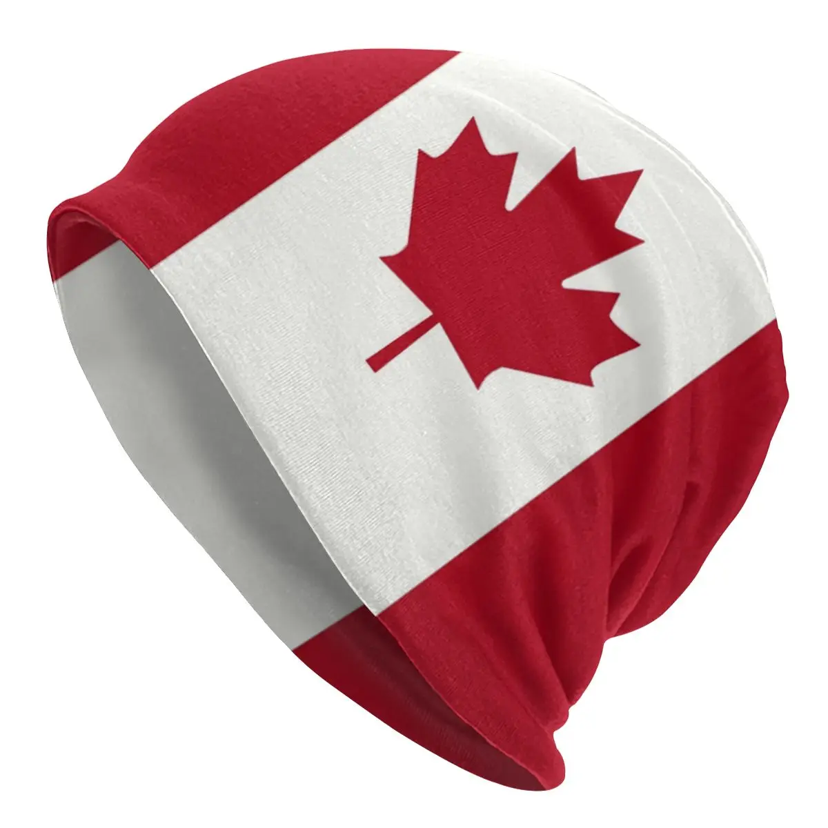 

Flag Of Canada Beanie Bonnet Knitting Hat Men Women Fashion Unisex Adult Patriotism Winter Warm Skullies Beanies Caps