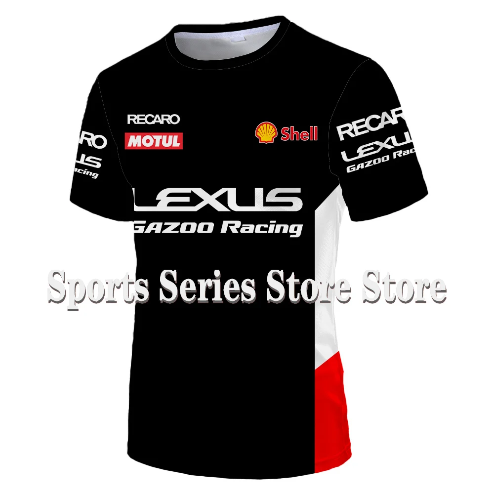 New 2023 Summer Short Sleeves Men's Fashion Street Racing Racing Racing Racing Racing Quick Dry Cycling Suit Extra Large T-shirt