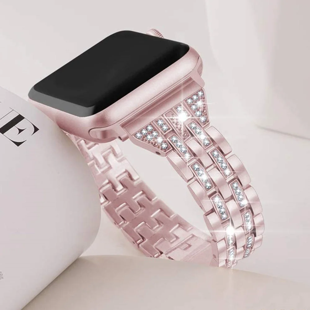 

Браслет из нержавеющей стали для Apple Watch Band 40 мм 44 мм 45 мм 41 мм