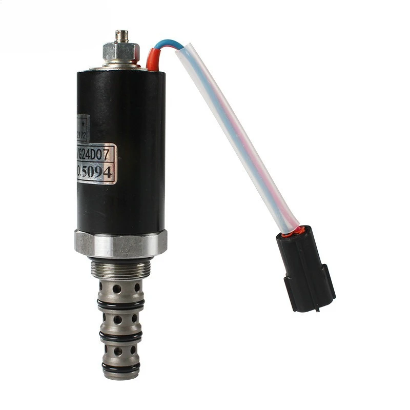 

Электромагнитный клапан гидравлического насоса для экскаватора Sany Sy135 Sy335, запчасти для строительных машин, экскаваторов, Kwe5k-20/G24d07 Skx5/G24-208
