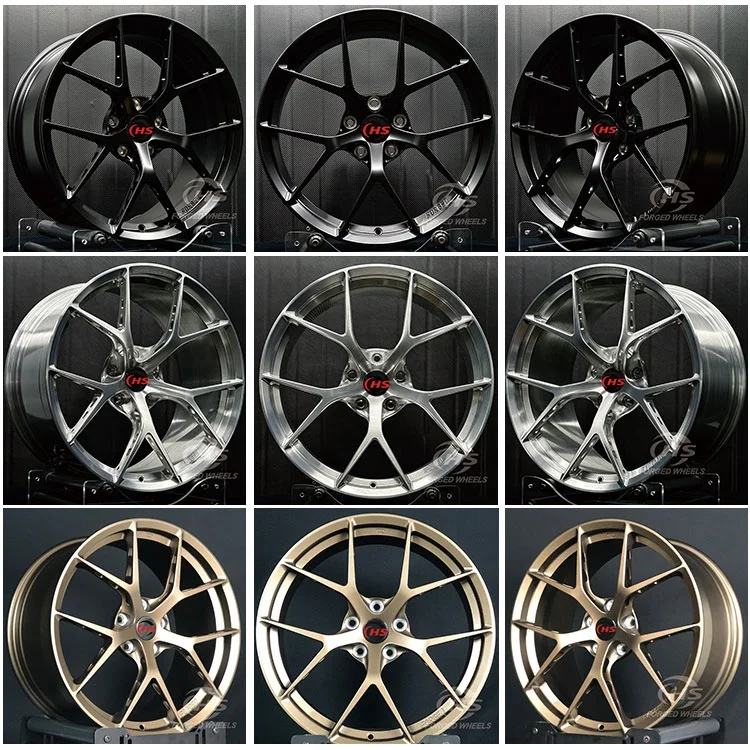 Кованые легкосплавные диски с полыми спицами 5x120 5x112 для M2 F87 M3 F80 G80 M4 F82 G82 M5 F90 RS6 RS7 R8 S4 A35 (art.: 3920dbb0bcaf0) - 3920dbb0bcaf0