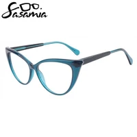 sasamia woman eyeglass frame reading glasses acetate rectangle glasses optic glasses frame ladies fashion glasses myopia compuer
