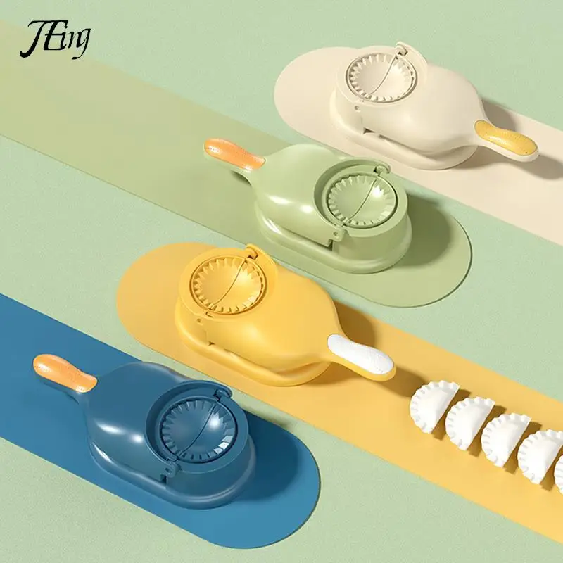 

2 In 1 Dumpling Maker Machine Dumpling Mold Manual Dumplings Skin Press Modeling Machine Dough Pressing Tool Kitchen Accessories