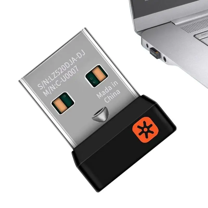 Беспроводной USB-адаптер для мыши и клавиатуры, 2,4 ГГц