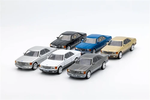 Все цвета READY - DCT 1:64 500SEC золотистый Серебристый Серый Белый Черный модель