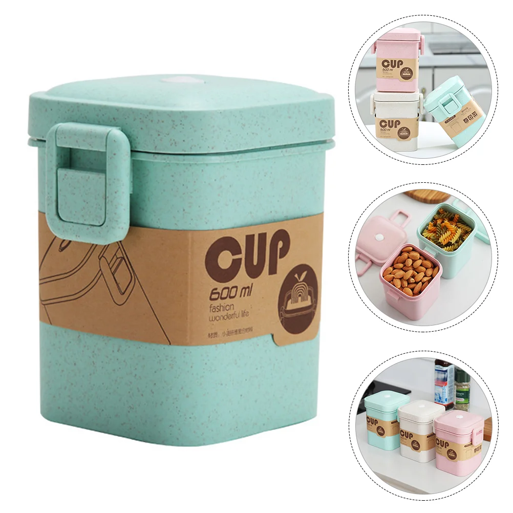 

Soup Containerinsulatedthermal Jar Cup Bento Straw Wheatmicrowave Mug Storage Vacuum Flask Portable Sandwich Pot Meal Hot Bowl