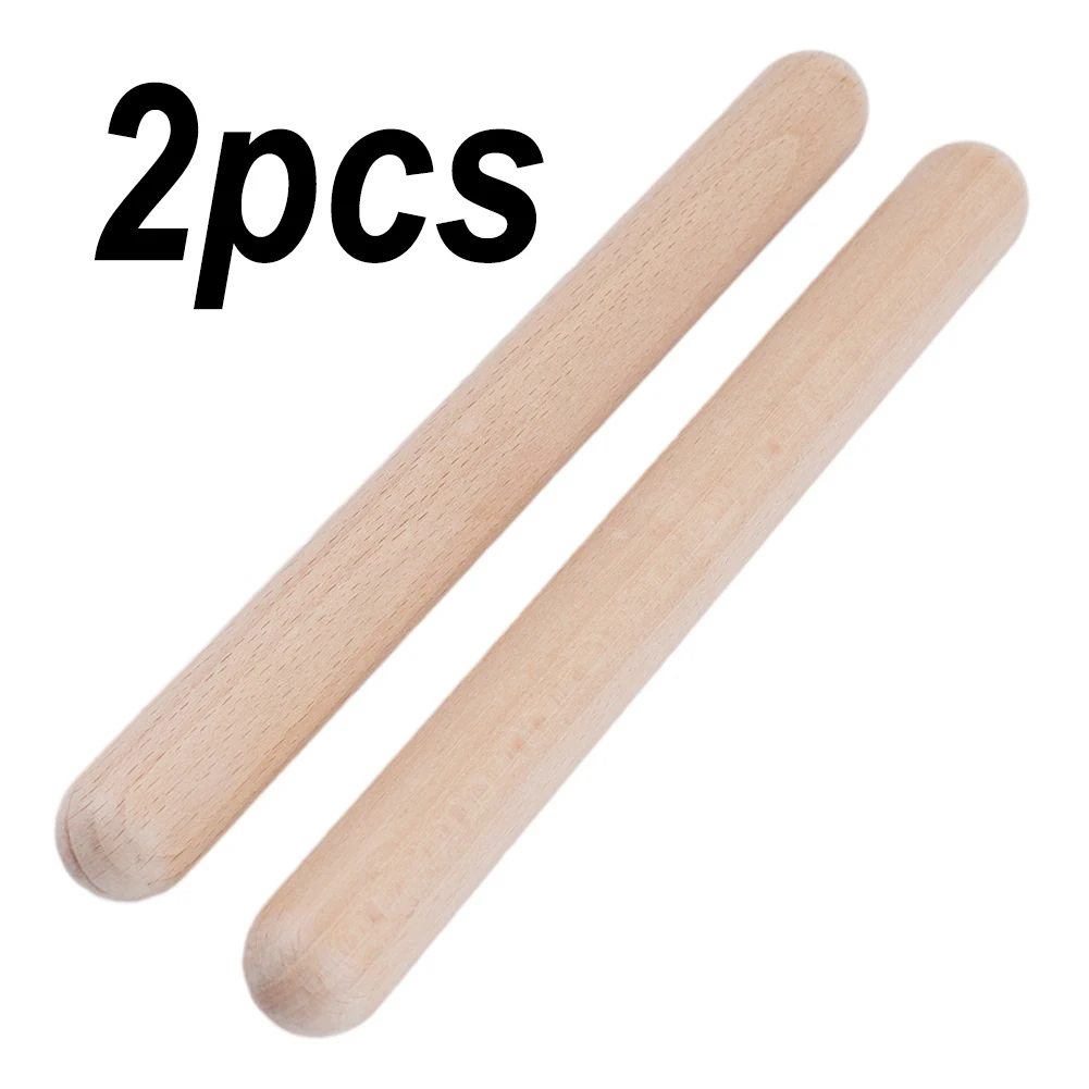 

2pcs Rhythm Sticks Wooden Drum Sticks Orff Musical Claves Percussion Instrument Toddler Kid Children Instrument Toy Learning