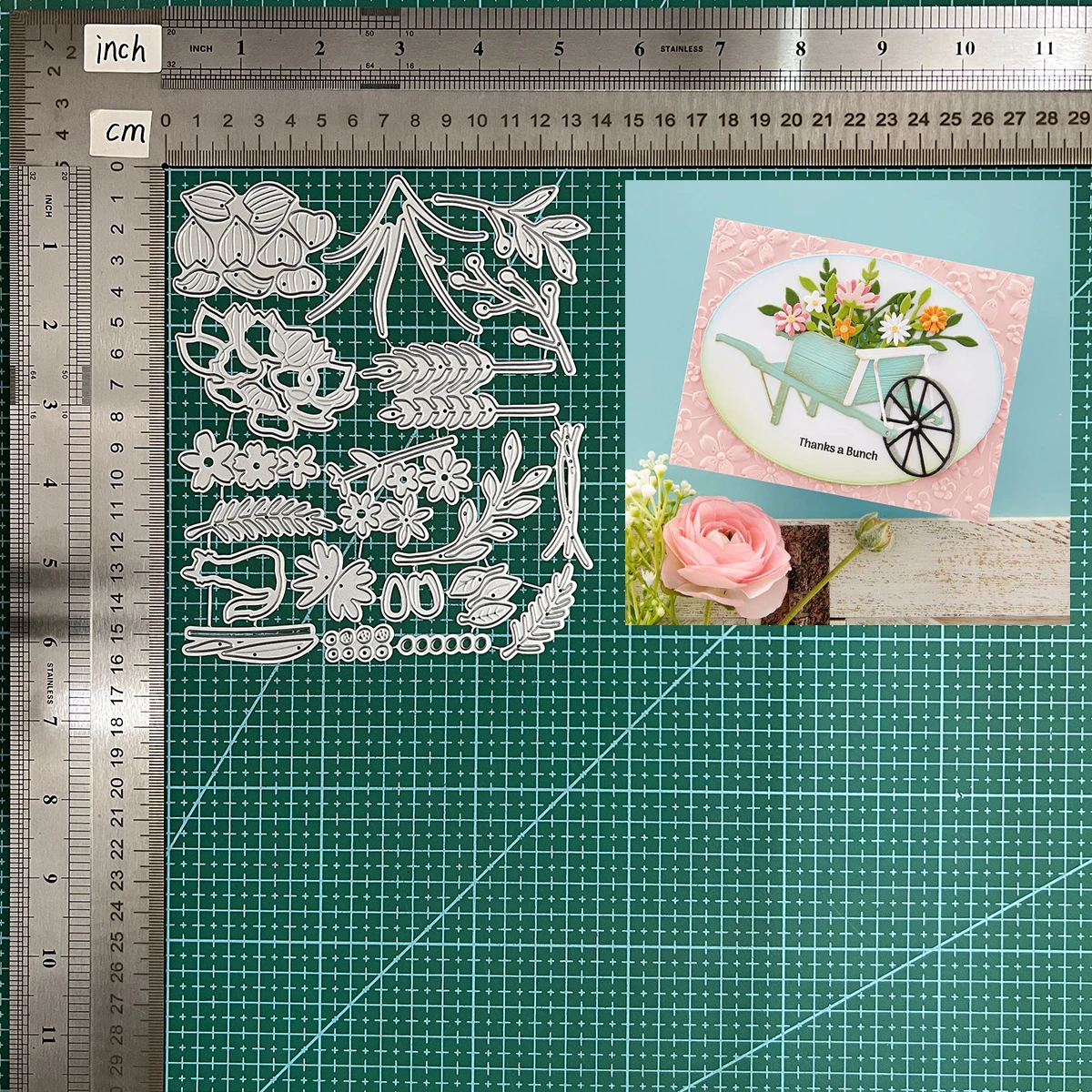 

2023 New Metal Cutting Dies garden builder die cut For DIY Scrapbook Cutting Die Paper Cards Embossed Craft Die Cut