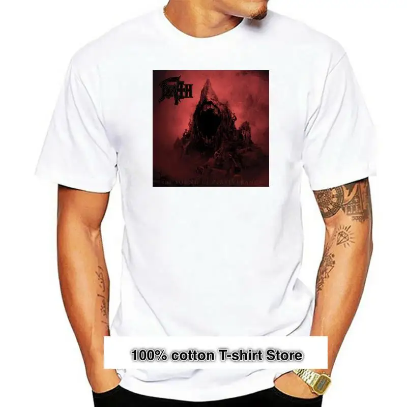 

Camiseta con estampado de DEATH The Sound of permanance, TEE-S-7XL, DTG, nueva