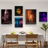 trendy tv euphoria art poster decoracion painting wall art kraft paper home decor