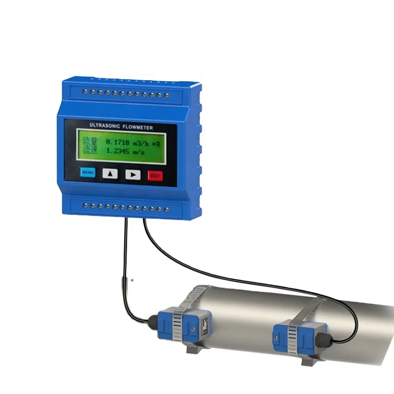 

Clamp on Pipe Line Module Type Ultrasonic Heat Liquid Flow Meter
