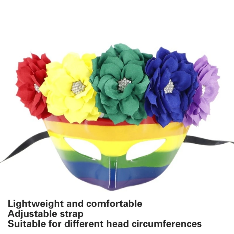 95AB Перо Маска Венецианская Маскарадная Полумаска Хэллоуин Костюм Марди Гра для