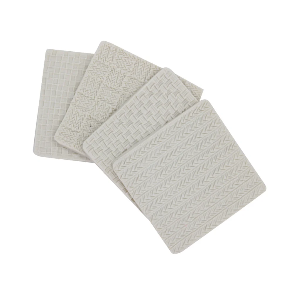 

Силиконовая форма для помадки формы для выпечки торта, вязания, праздничные формы Impression Diy, аксессуары для изготовления конфет, краев из мас...