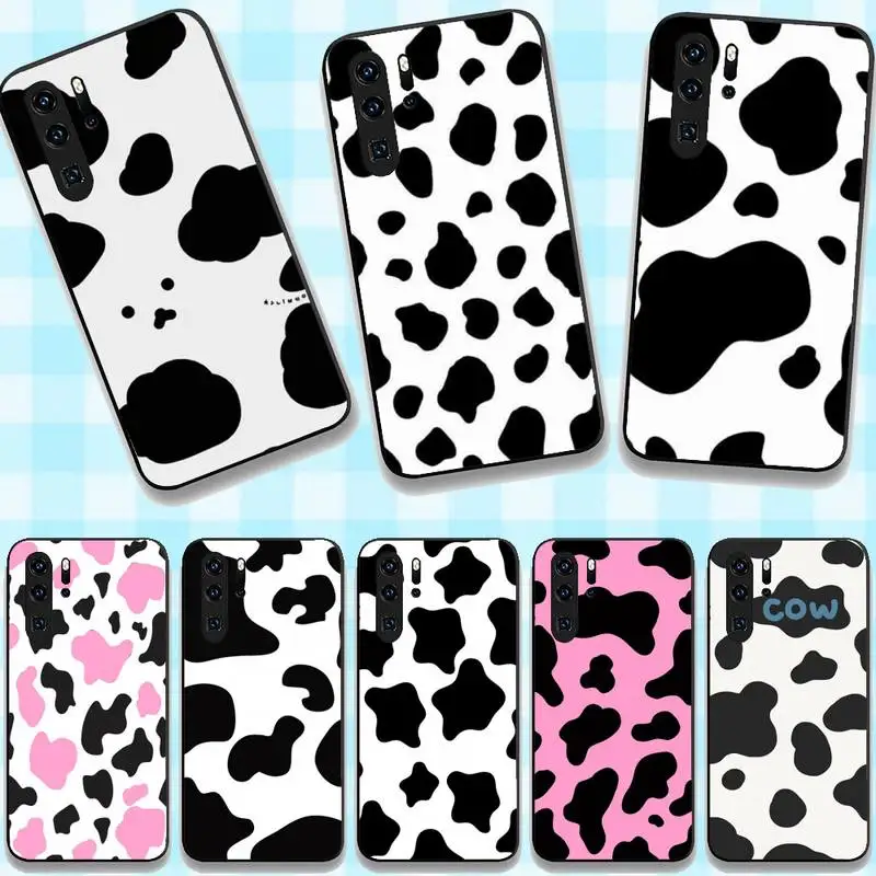 

Cow Pattern Phone Case For Huawei G7 G8 P7 P8 P9 P10 P20 P30 Lite Mini Pro P Smart Plus Cove Fundas