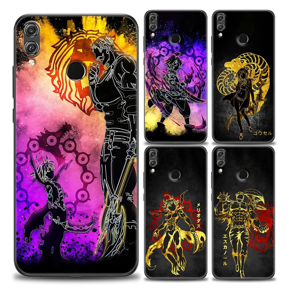 

The Seven Deadly Sins Anime Japan Phone Case For Honor X8 60 8X 9X 50 30i 21i 20 9A Play Nova 8i 9 SE Y60 Magic4 Pro Lite Cover