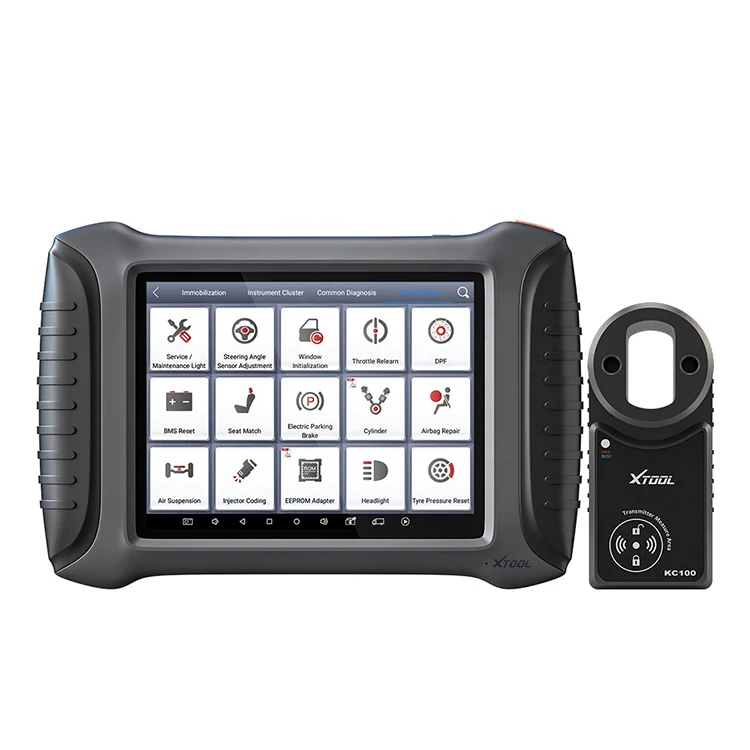 

Профессиональный планшет XTOOL X100 PAD3 X100 PADIII с KC100 программатором автомобильных ключей