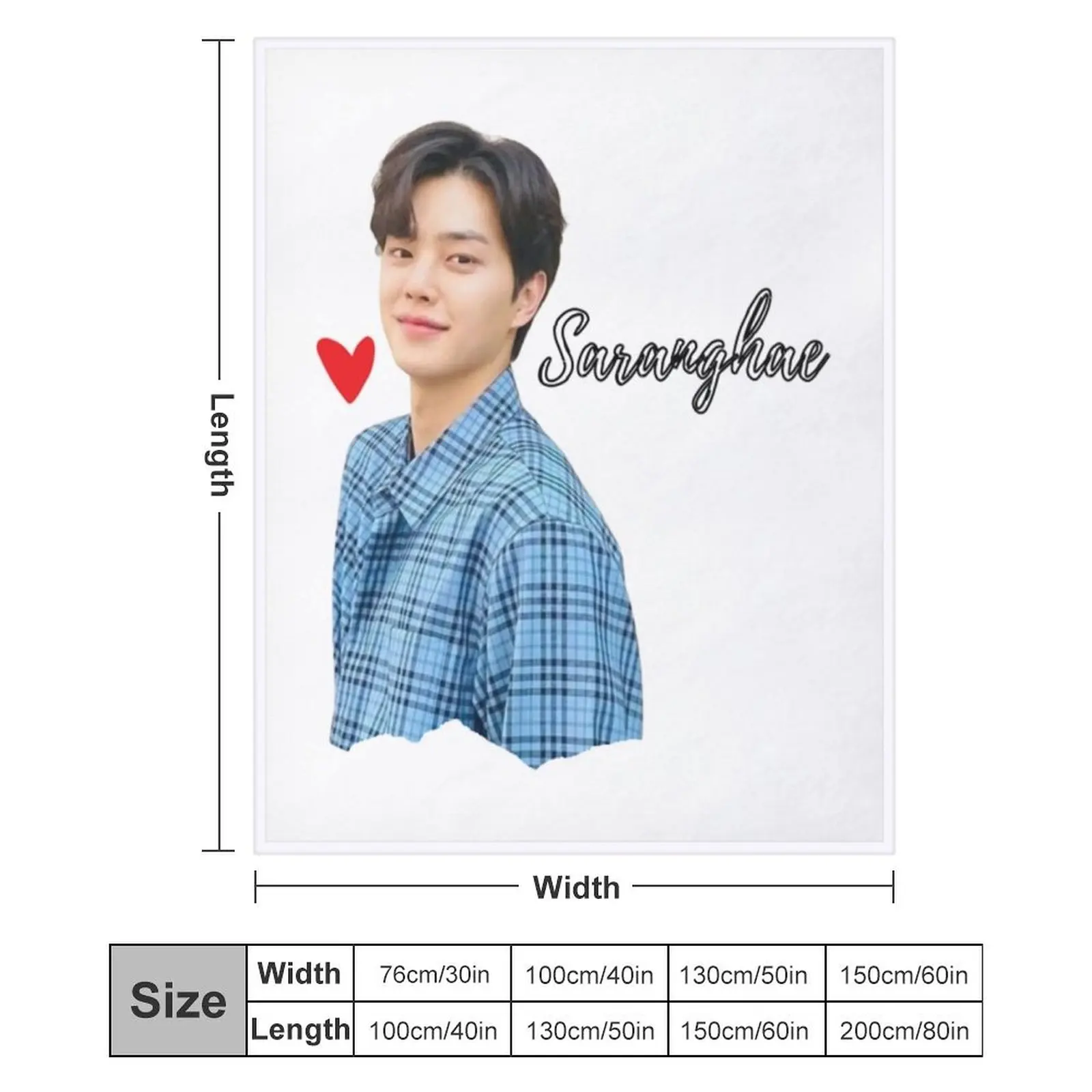 Футболка Song Kang Saranghae Love AlarmSong - ? Одеяло с сигнализацией любви