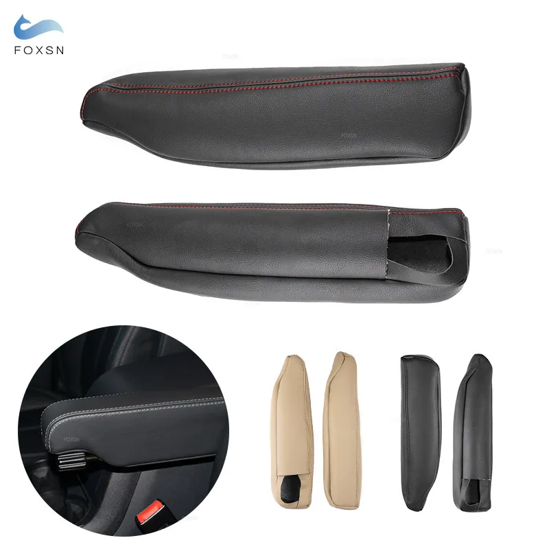 Автомобильный кожаный подлокотник для сиденья из микрофибры внутренняя