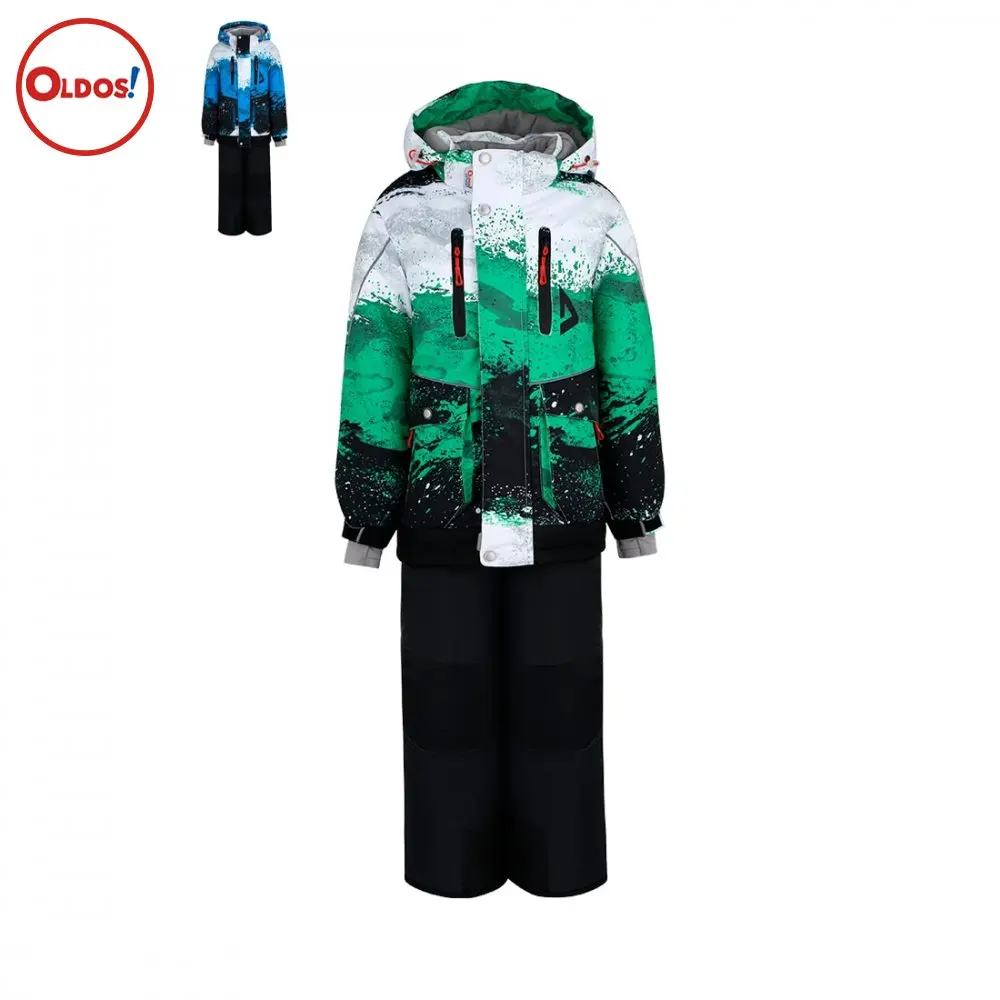 OLDOS Зимний костюм для мальчика с мембраной (куртка + брюки) Джейкоб 1 5 2 3 4 года лет