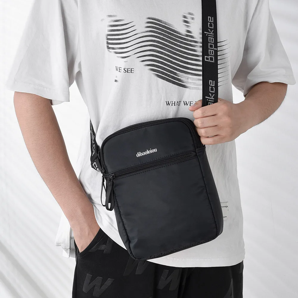 Сумка-мессенджер мужская из водонепроницаемой ткани Оксфорд