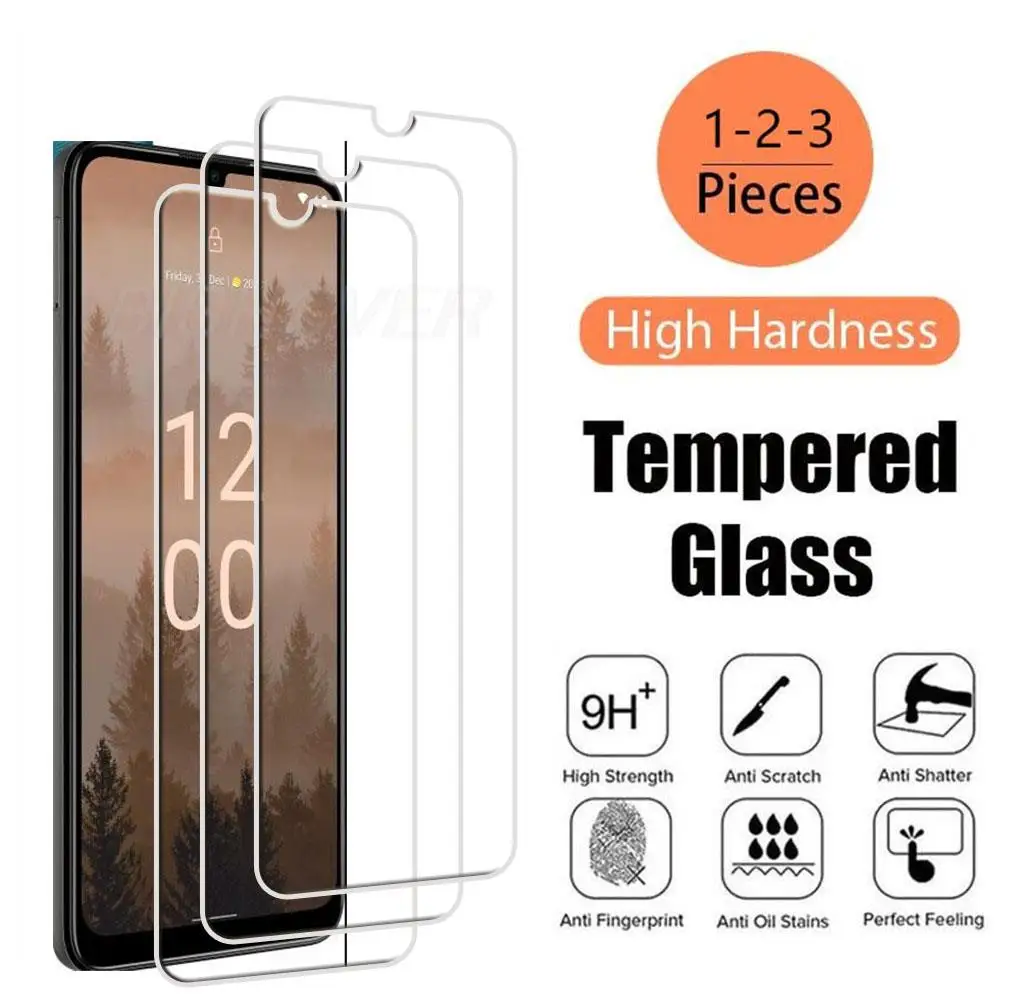 

For Nokia C31 6.75" NokiaC31 C 31 Tempered Glass Protective On For Nokia C31 Phone Screen Protector Film Cover