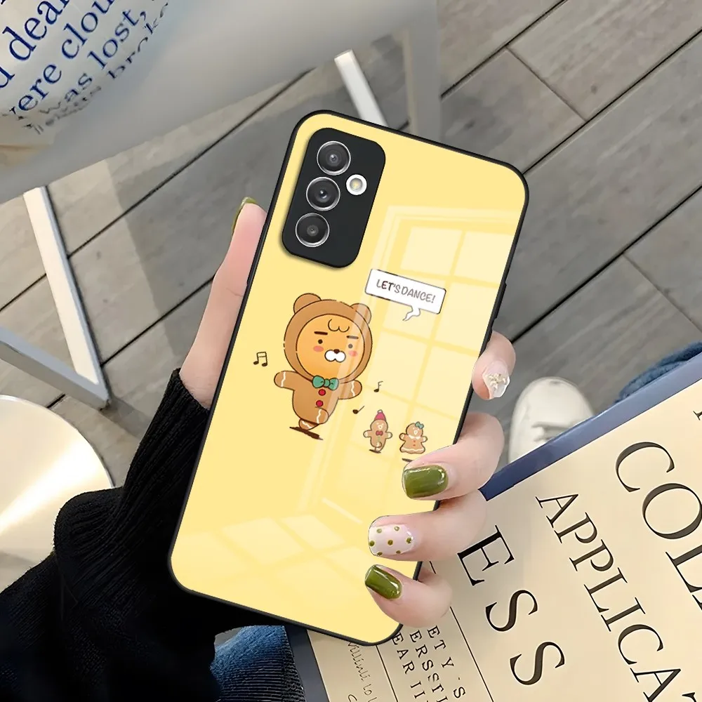 Чехол для телефона с рисунком льва Для Samsung A52 A71 A21 A54 A20 A12 Galaxy A34 A14 Райан A32 M14 S24 S23 S22