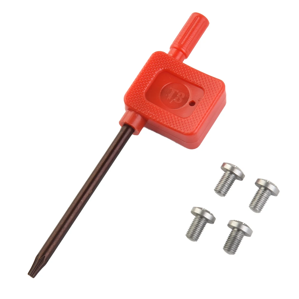 4 шт. нержавеющая сталь 416 1911 сверхмощные ручки винты с ключом T8 Torx ручные