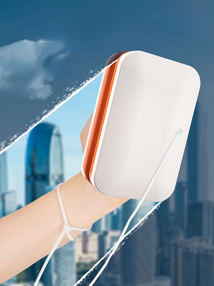 

Магнитный стеклоочиститель, ручной регулируемый прибор для чистки окон с двойным стеклом, бытовые товары