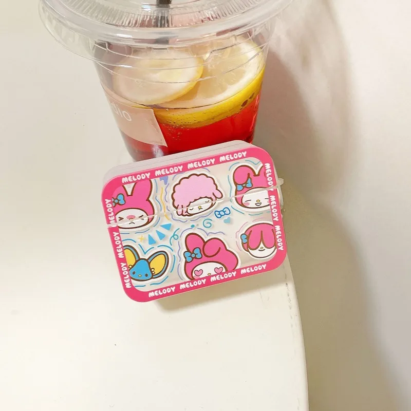 Чехол для наушников My Melody AirPods 1 2 3 чехол Pro IPhone Bluetooth прозрачные милые аксессуары -