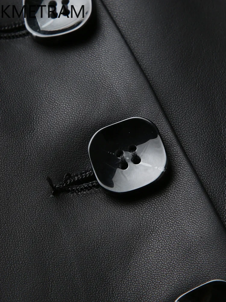 Женская кожаная куртка из натуральной овечьей кожи