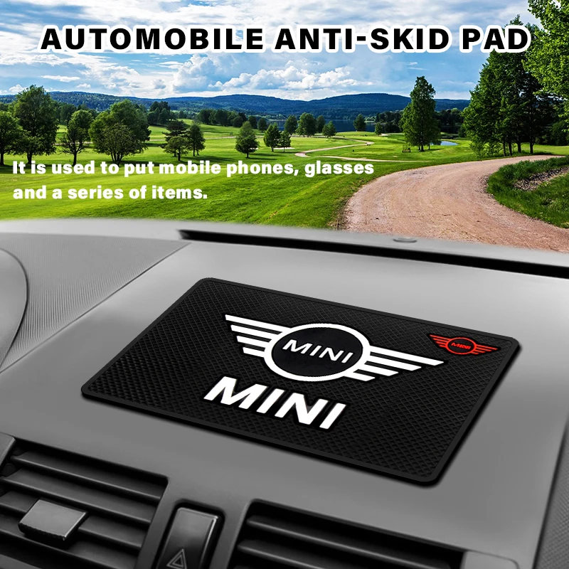 

Car Dashboard Sticky Anti-Slip PVC Mat Auto Non-Slip Sticky Gel Pad For Mini Cooper One R50 R52 R53 R56 R60 F55 F56 Accessories