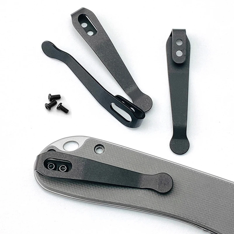 5 шт. / партия титанового складного ножа глубокий задний зажим для CIVIVI C907 WE DIY