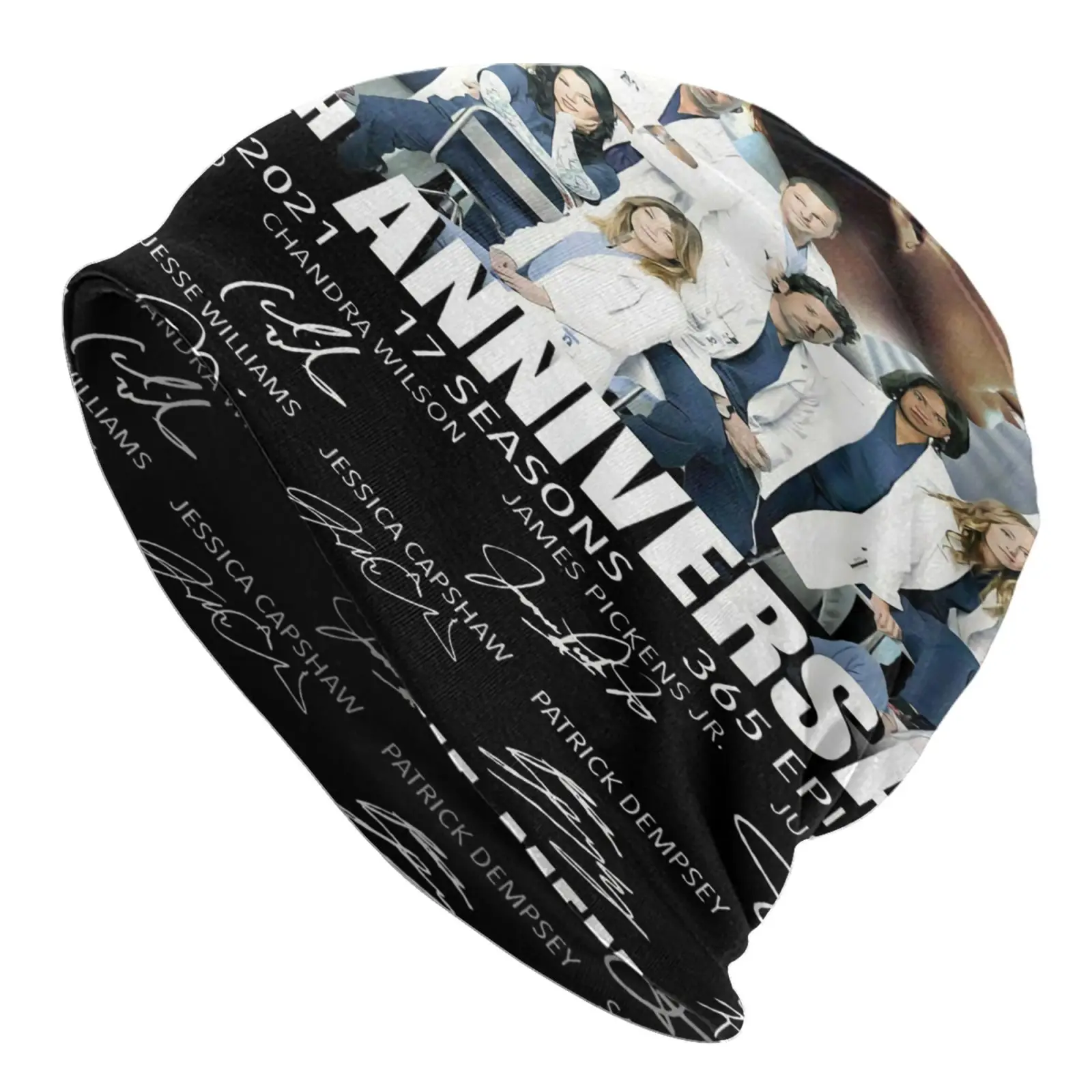 

Вязаная шапка унисекс, серая Анатомия на 16-летие, 2005 г.