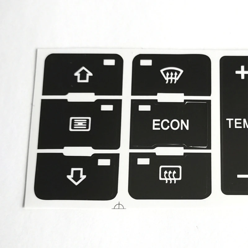 Наклейки на климатическую панель защитные переключатели кондиционера наклейки