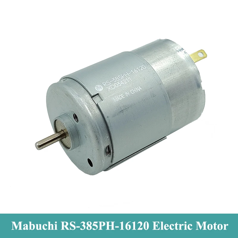 

Двигатель MABUCHI Φ Micro 385, 12 В, 18 В, 24 В постоянного тока, 11000 об/мин, мини, 28 мм, Круглый двигатель с угольной щеткой, принтер «сделай сам», копировальная игрушка, модель
