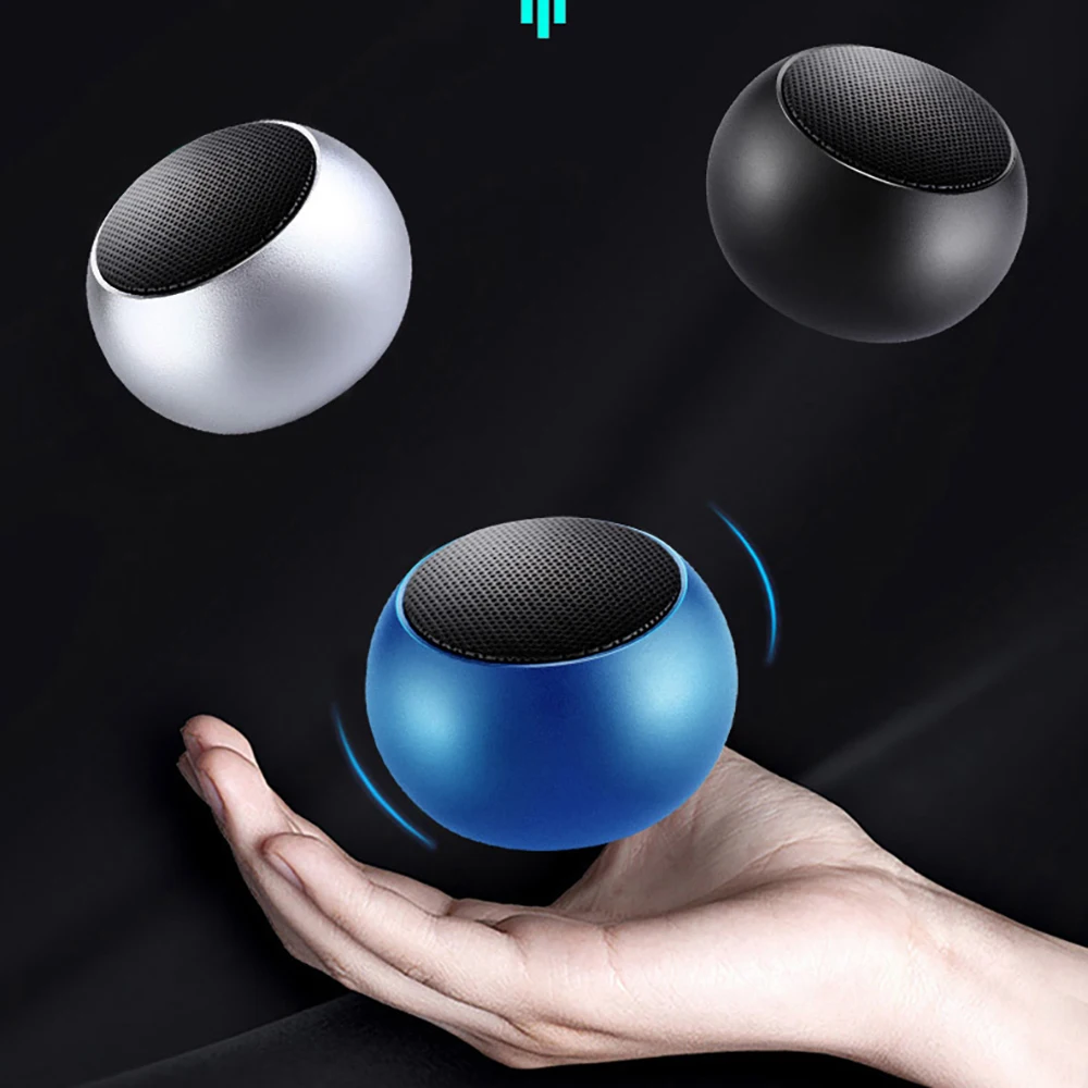 Беспроводная Bluetooth-Колонка M3 Mini TWS с сабвуфером портативная Спортивная маленькая