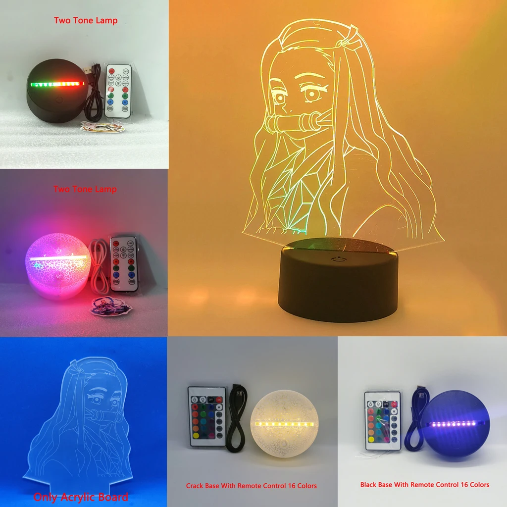 Светодиодный ночсветильник для рассеивания Демонов и акриловая доска продаются