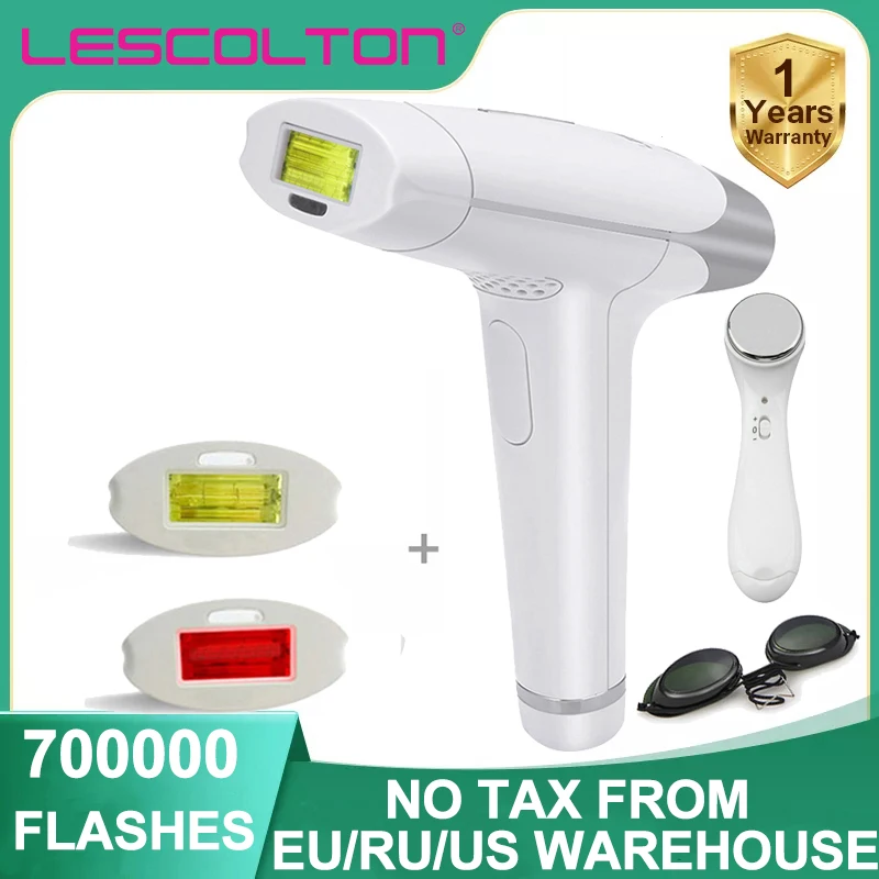 Эпилятор лазерный Lescolton T009 2 в 1 IPL аппарат для удаления волос триммер зоны бикини
