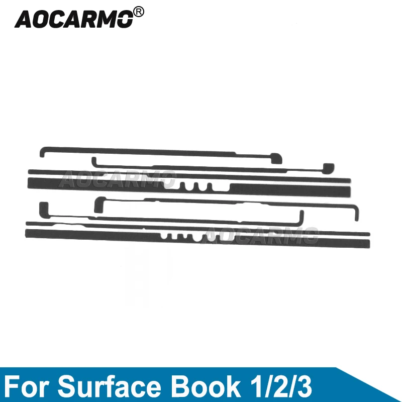 Aocarmo 1 комплект клейкой ленты для Microsoft Surface Book 2 3 Book3 13 5/15 дюймов полный ЖК-дисплей