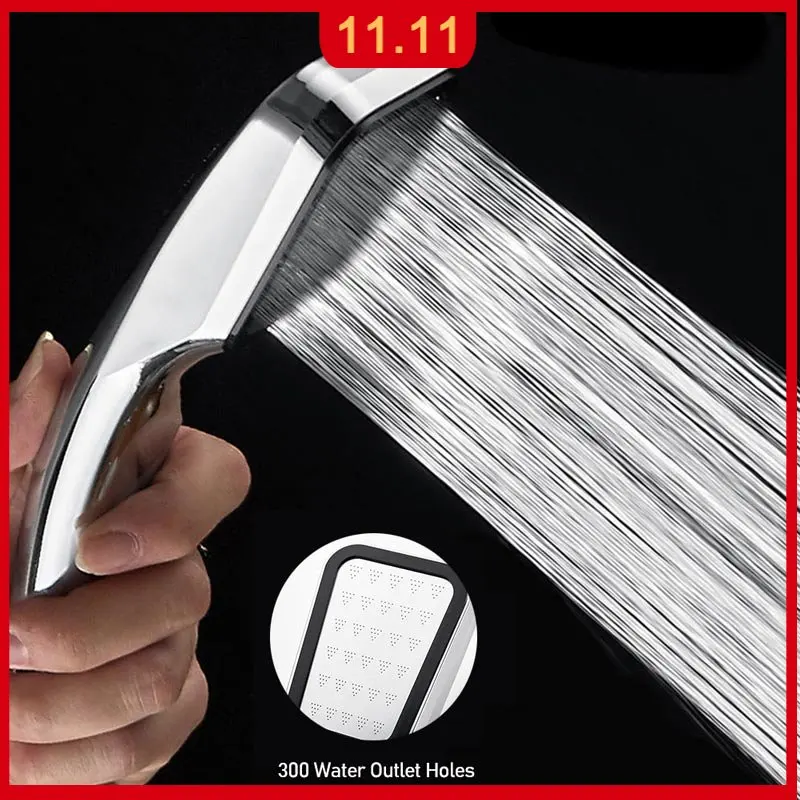 

Насадка для душа с высоким давлением и 300 отверстиями