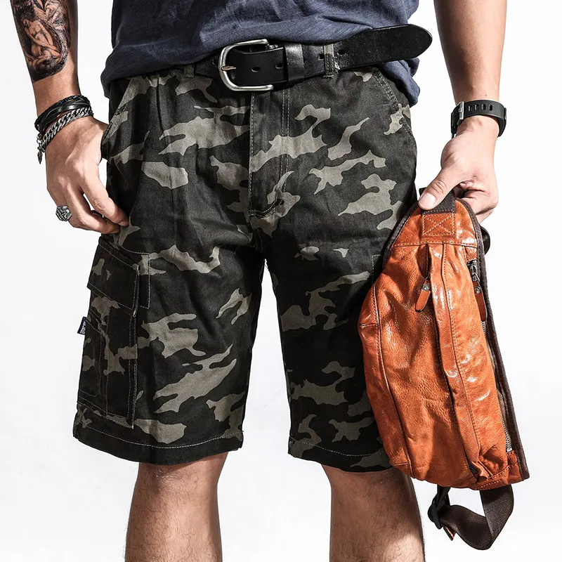 Personality trend high quality genuine leather men's chest bag vintage soft cowhide luxury teens waist pack small messenger bag