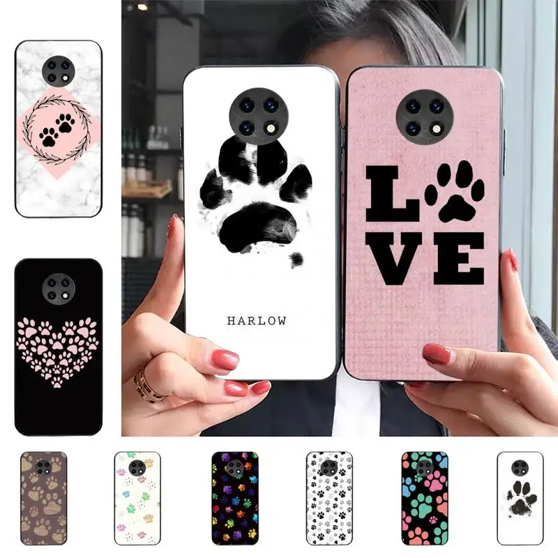 

Best Friends Dog Paw Phone Case for Samsung S20 lite S21 S10 S9 plus for Redmi Note8 9pro for Huawei Y6 cover