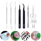 12 шт., набор базовых виниловых инструментов для рукоделия